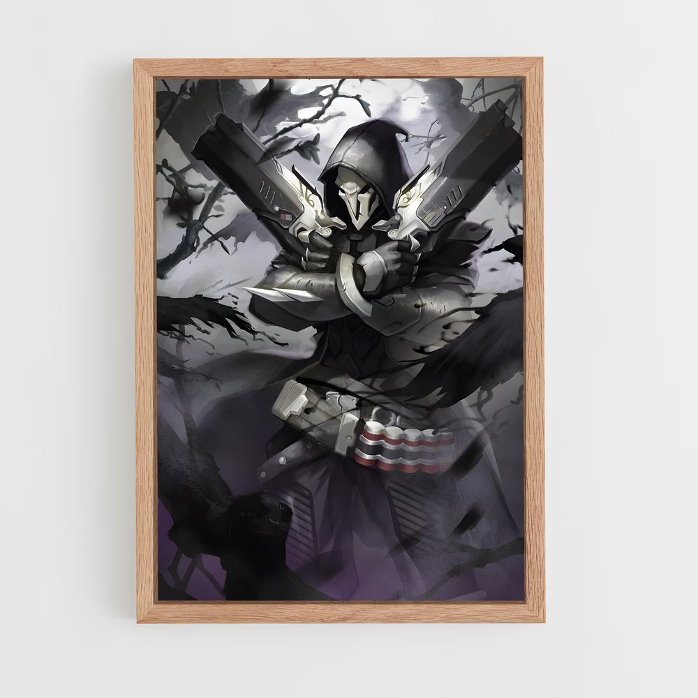 Poster Reaper overwatch (vue 4)